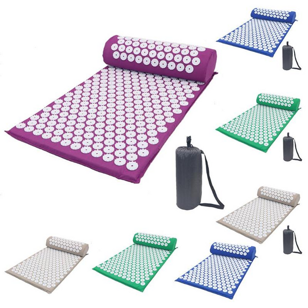 Massage Cushion Yoga Acupressure Mat + cushion