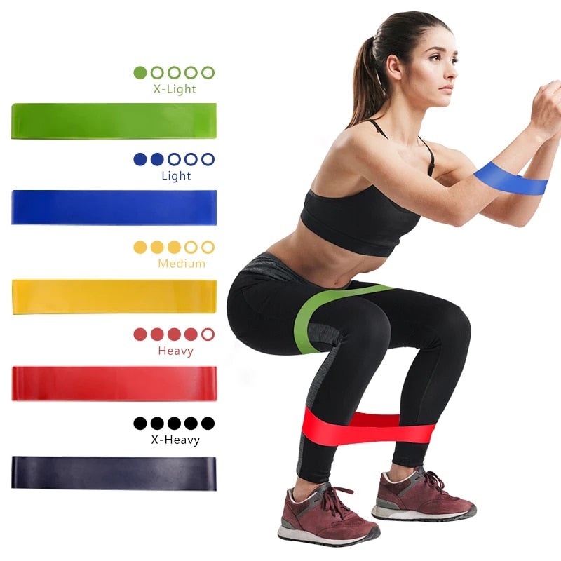 Elastic Rubber Resistance Bands